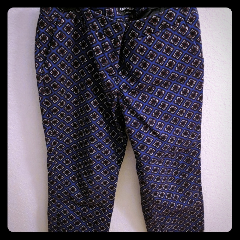 Express Columnist patterned pants